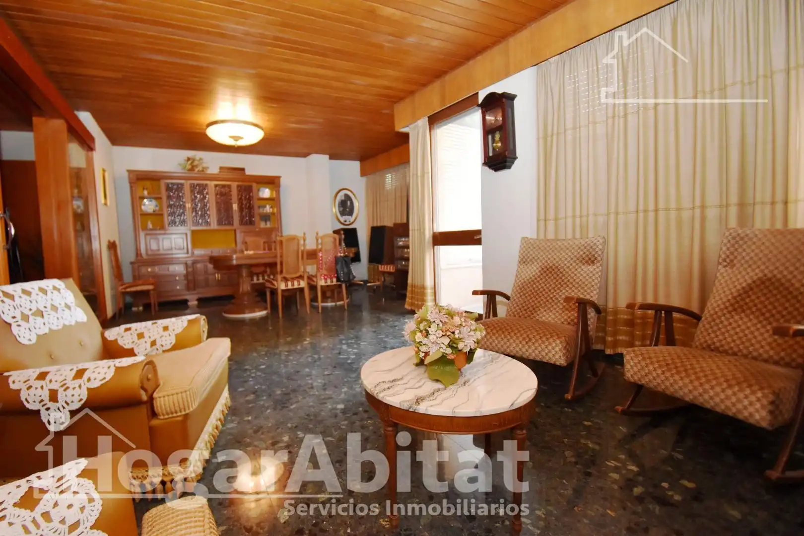 Wohnzimmer von Wohnung zum Verkauf in Vila-real mit Terrasse, Möbliert und Balkon