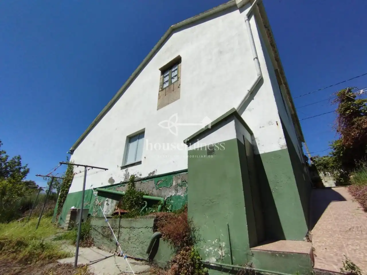 Vista exterior de Finca rústica en venda en Ferrol amb Calefacció, Jardí privat i Terrassa