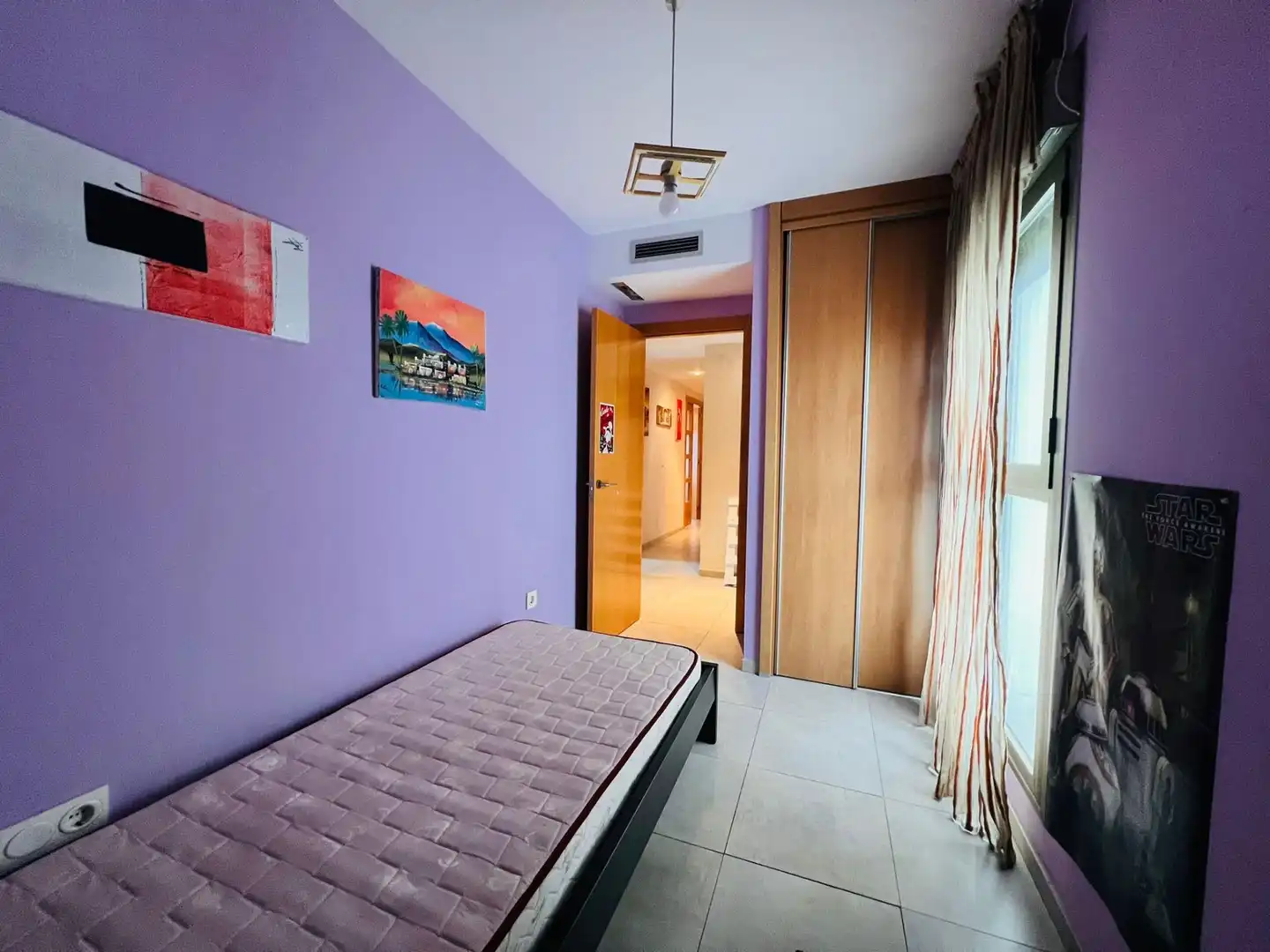 Bedroom of Flat for sale in Vinaròs  with Air Conditioner, Heating and Furnished