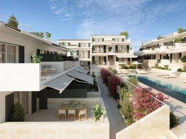 Mini appartamento con piscina in vendita a Fornells