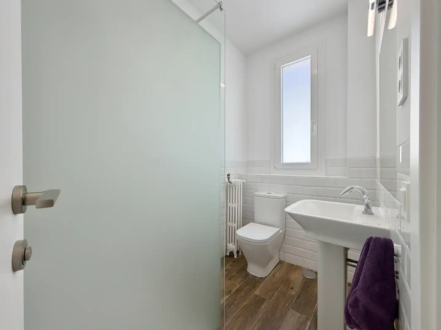 Bathroom of Attic for sale in Madrid  with Heating, Terrace and Alarm