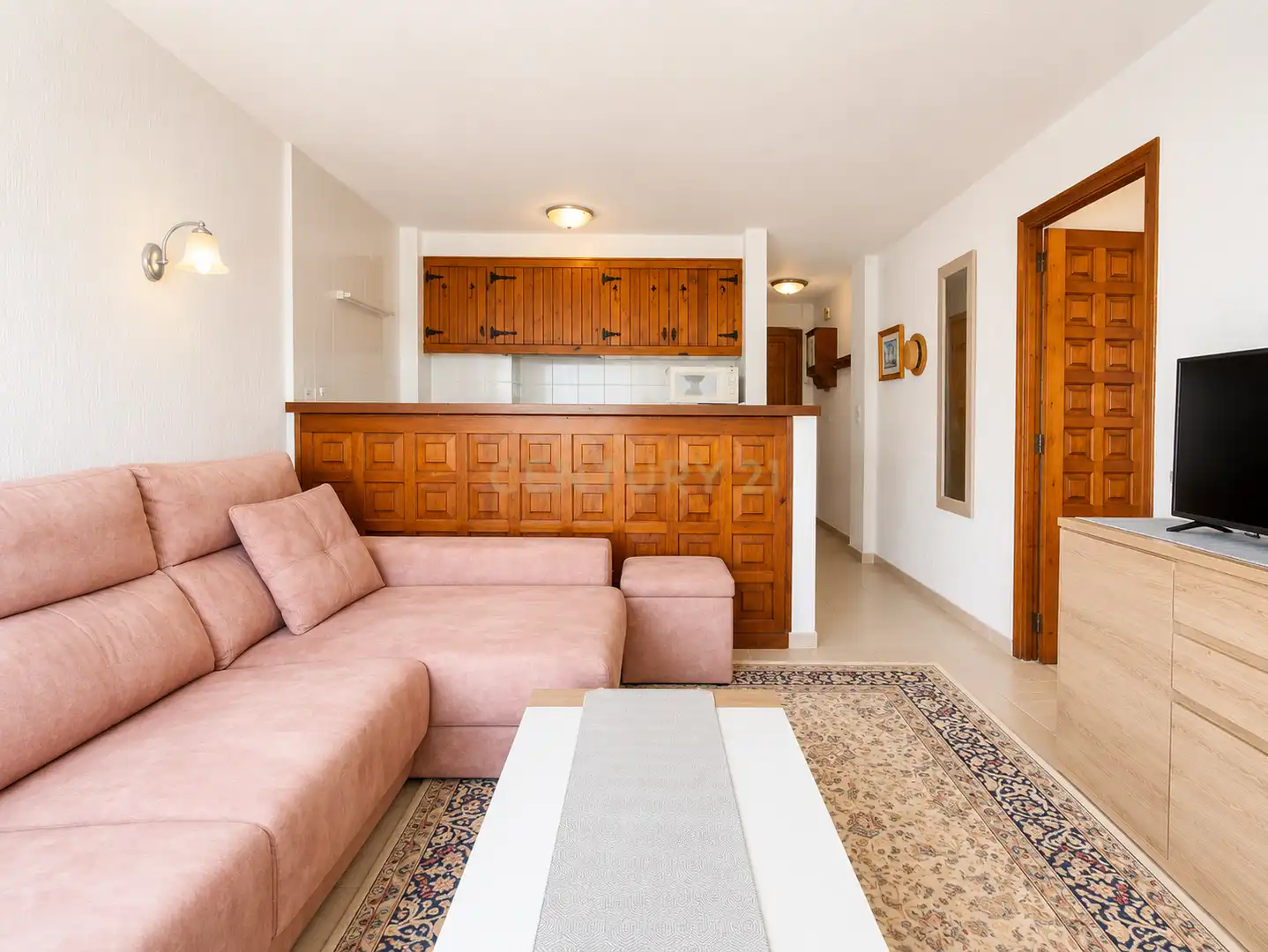 Sala d'estar de Apartament de lloguer en Calpe / Calp