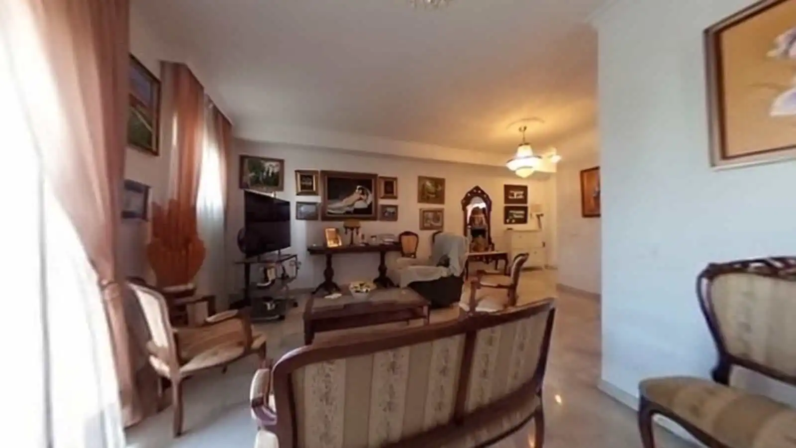 Living room of Houses for sale in Benalmádena  with Air Conditioner, Private garden and Terrace