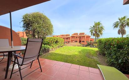 Garden of Apartment for sale in Estepona  with Air Conditioner, Private garden and Terrace