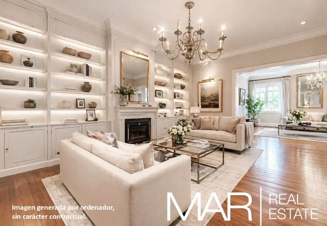 Sala de estar de Piso en venta en Madrid con Aire acondicionado, Calefacción y Parquet