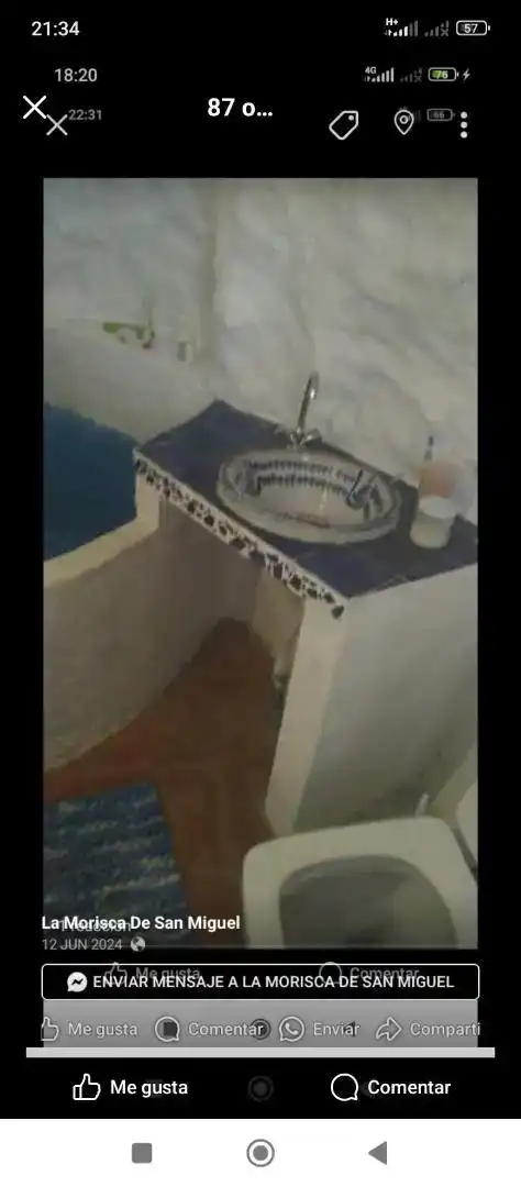 Bany de Finca rústica en venda en  Granada Capital amb Aire condicionat