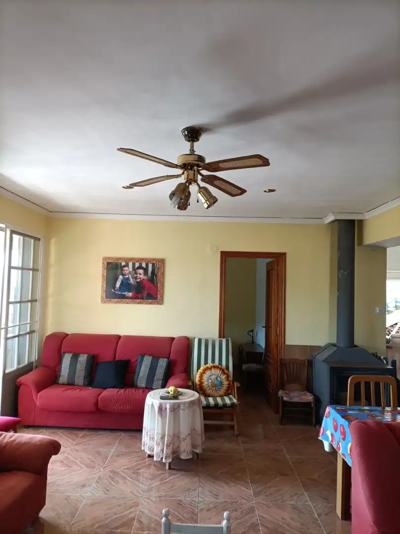 Living room of Houses for sale in Castellnovo  with Terrace, Swimming Pool and Furnished