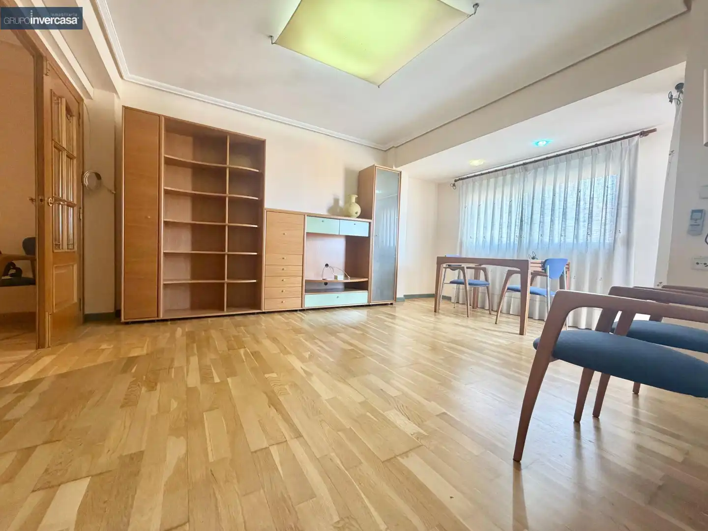 Sala de estar de Piso de alquiler en Valencia con Aire acondicionado, Calefacción y Parquet