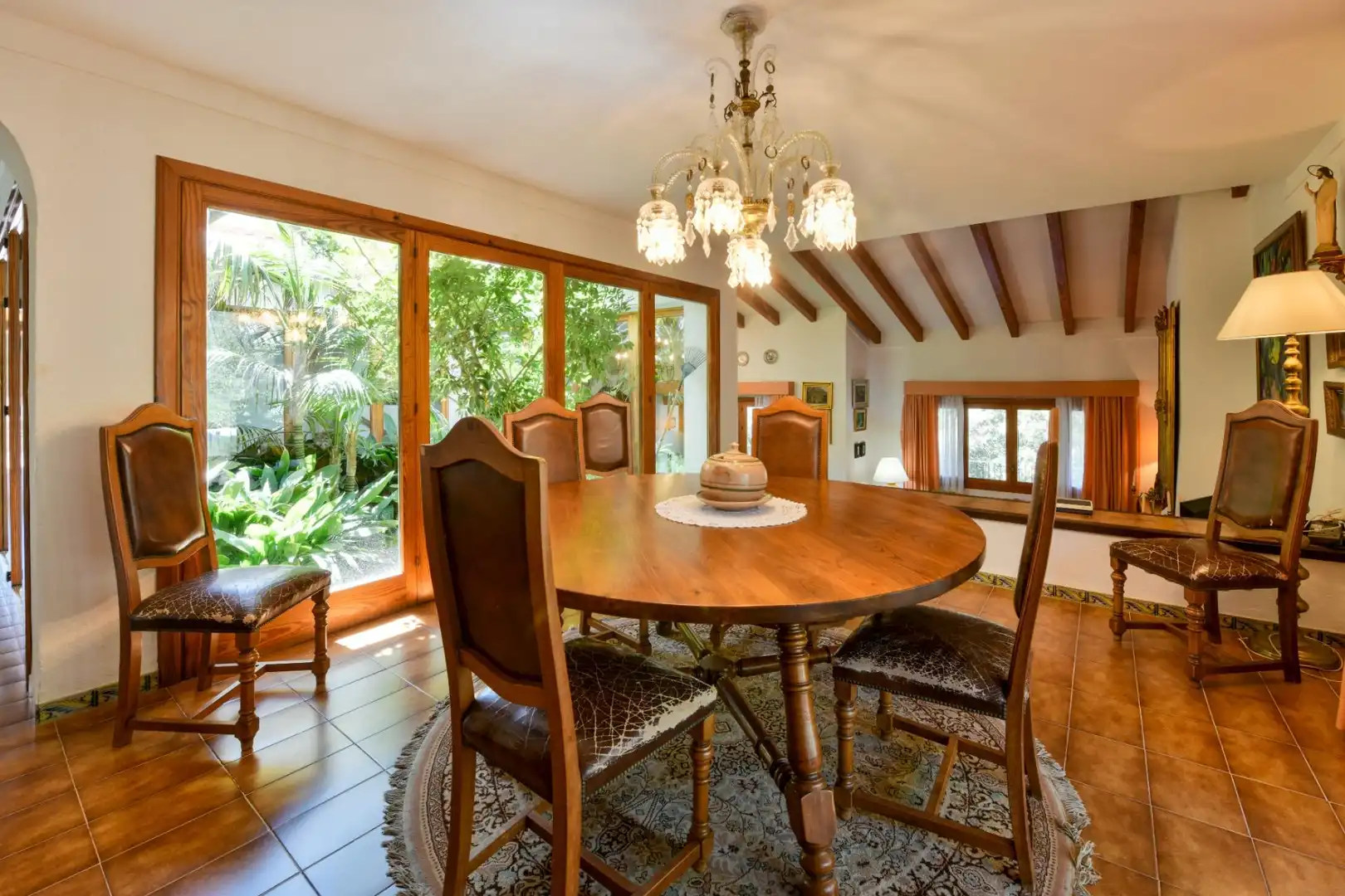 Comedor de Casa o chalet en venta en  Palma de Mallorca con Aire acondicionado, Calefacción y Jardín privado