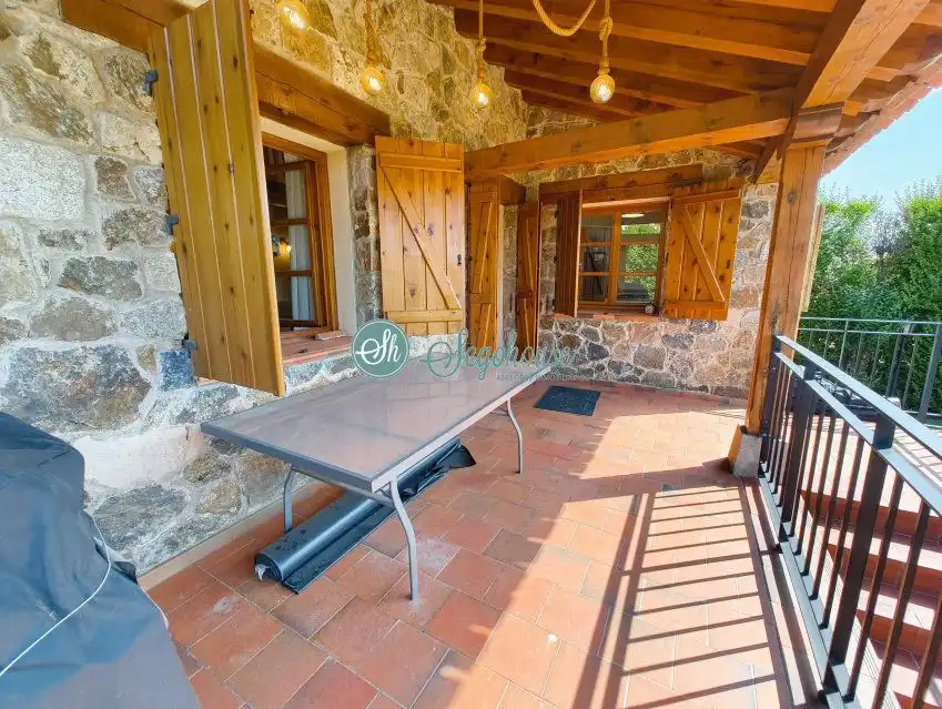 Terraza de Casa o chalet en venta en Palazuelos de Eresma con Calefacción, Terraza y Amueblado