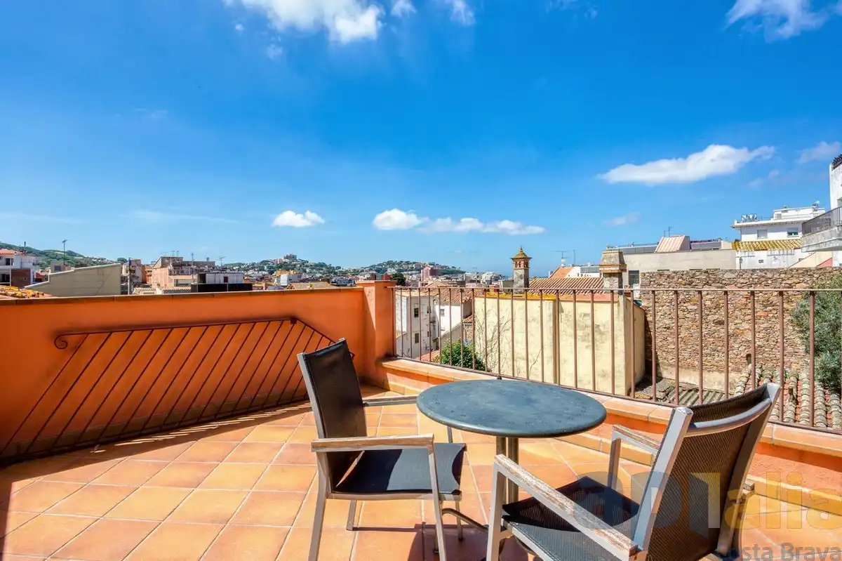 Terraza de Casa adosada en venta en Sant Feliu de Guíxols con Calefacción, Jardín privado y Terraza