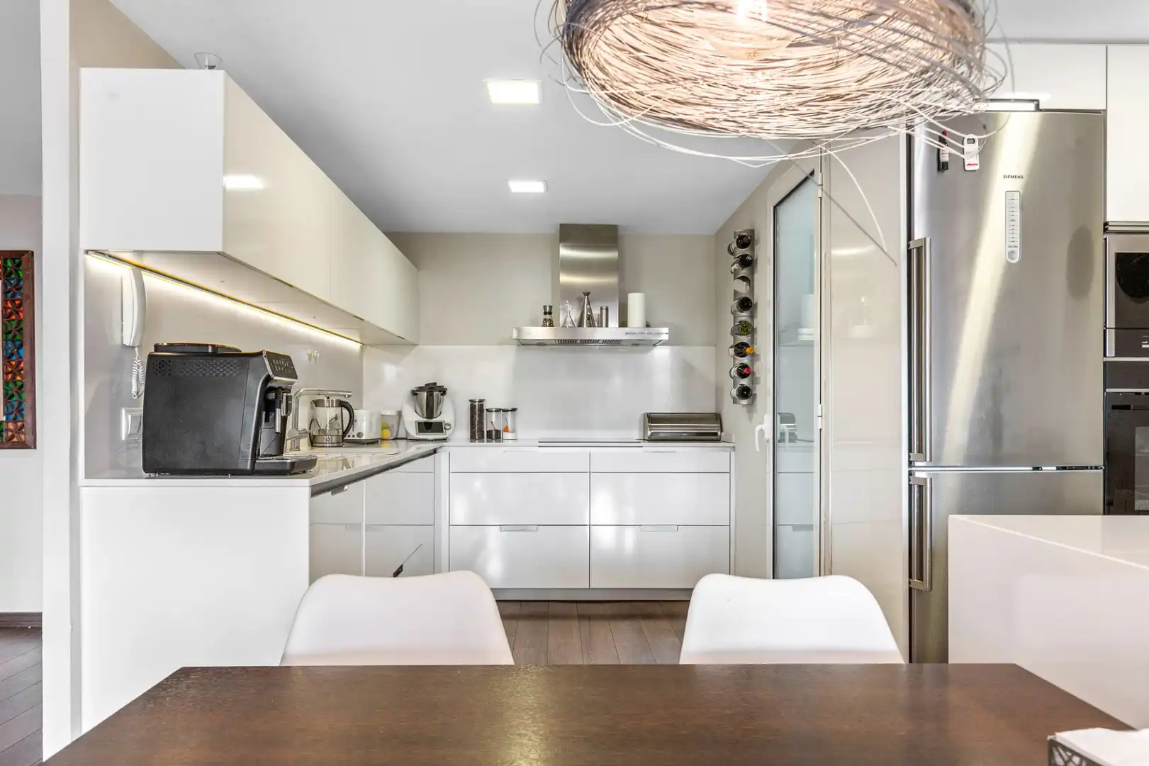 Cocina de Planta baja en venta en Sant Just Desvern con Aire acondicionado, Calefacción y Terraza