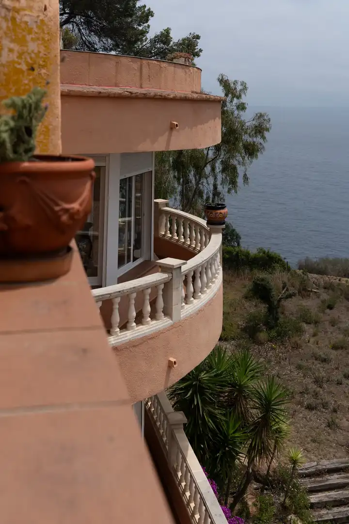 Balcony of Houses for sale in Lloret de Mar  with Air Conditioner, Terrace and Swimming Pool