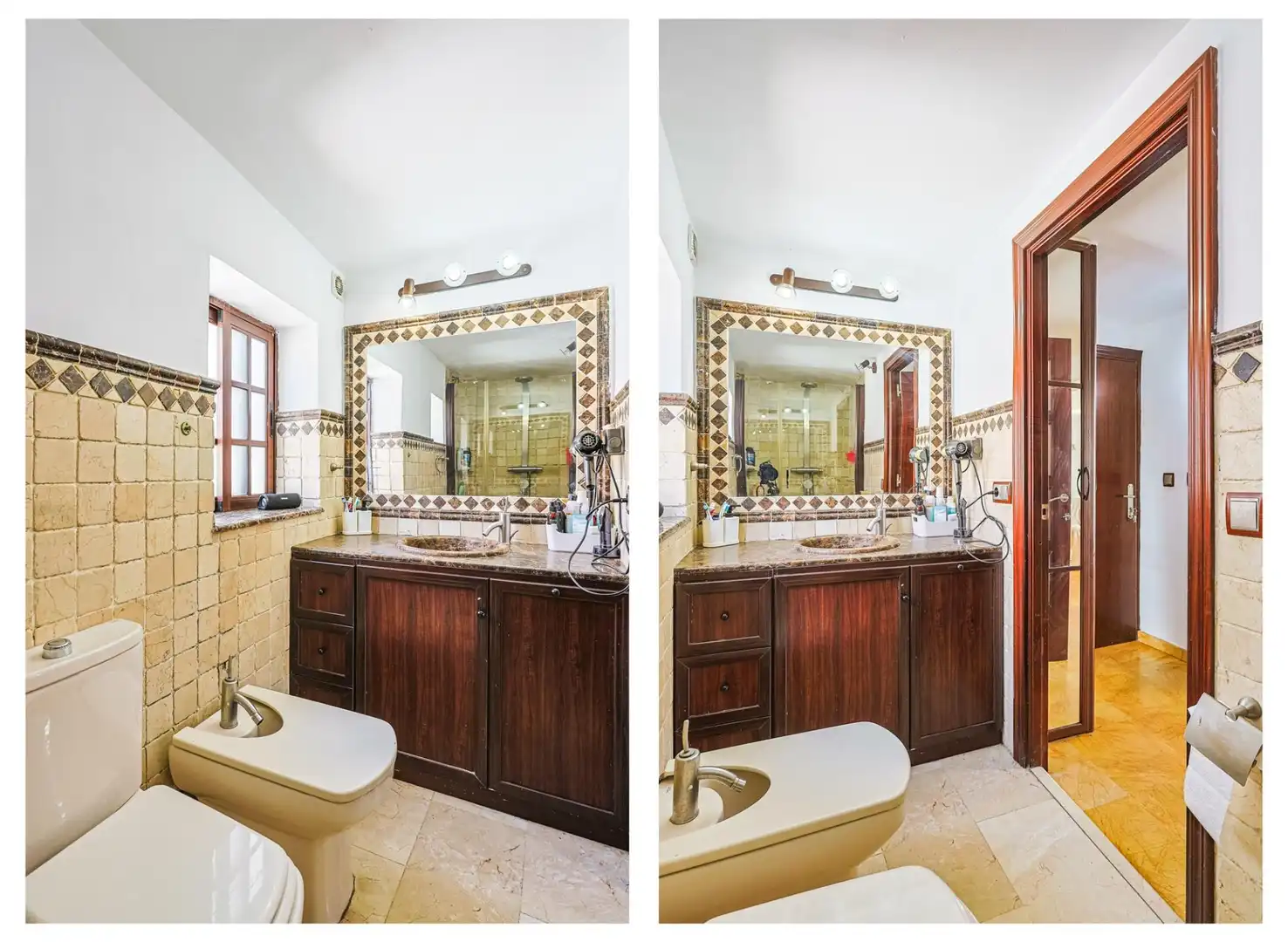 Bathroom of Flat for sale in Sevilla  with Air Conditioner and Balcony