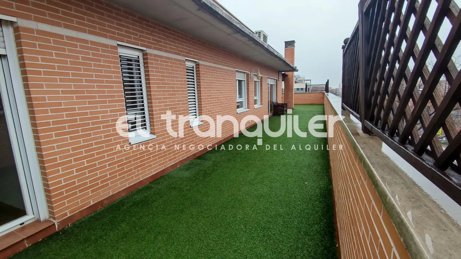 Terrassa de Àtic de lloguer en Madrid amb Aire condicionat, Parquet i Terrassa