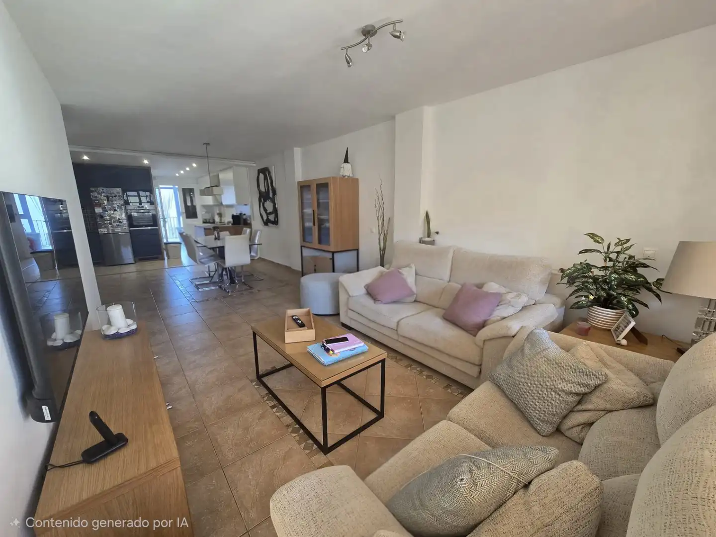 Sala de estar de Planta baja en venta en Santa María del Camí con Jardín privado y Internet