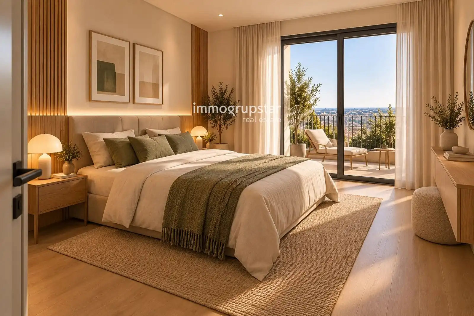 Bedroom of Flat for sale in Avinguda Catalunya
