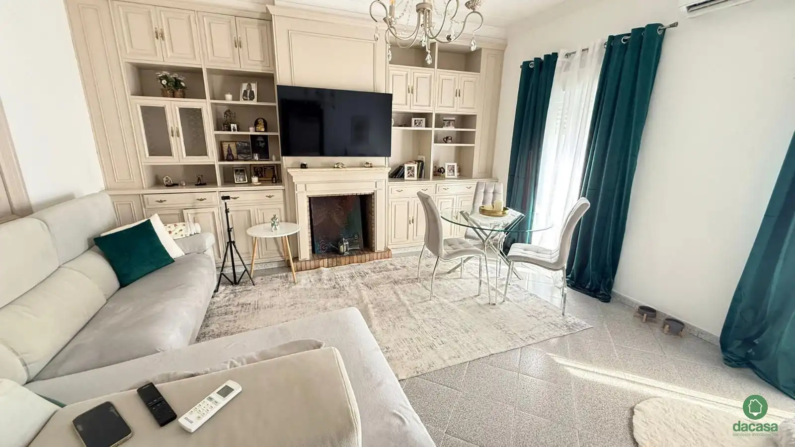 Wohnzimmer von Haus oder Chalet zum Verkauf in Almonte mit Klimaanlage, Terrasse und Abstellraum
