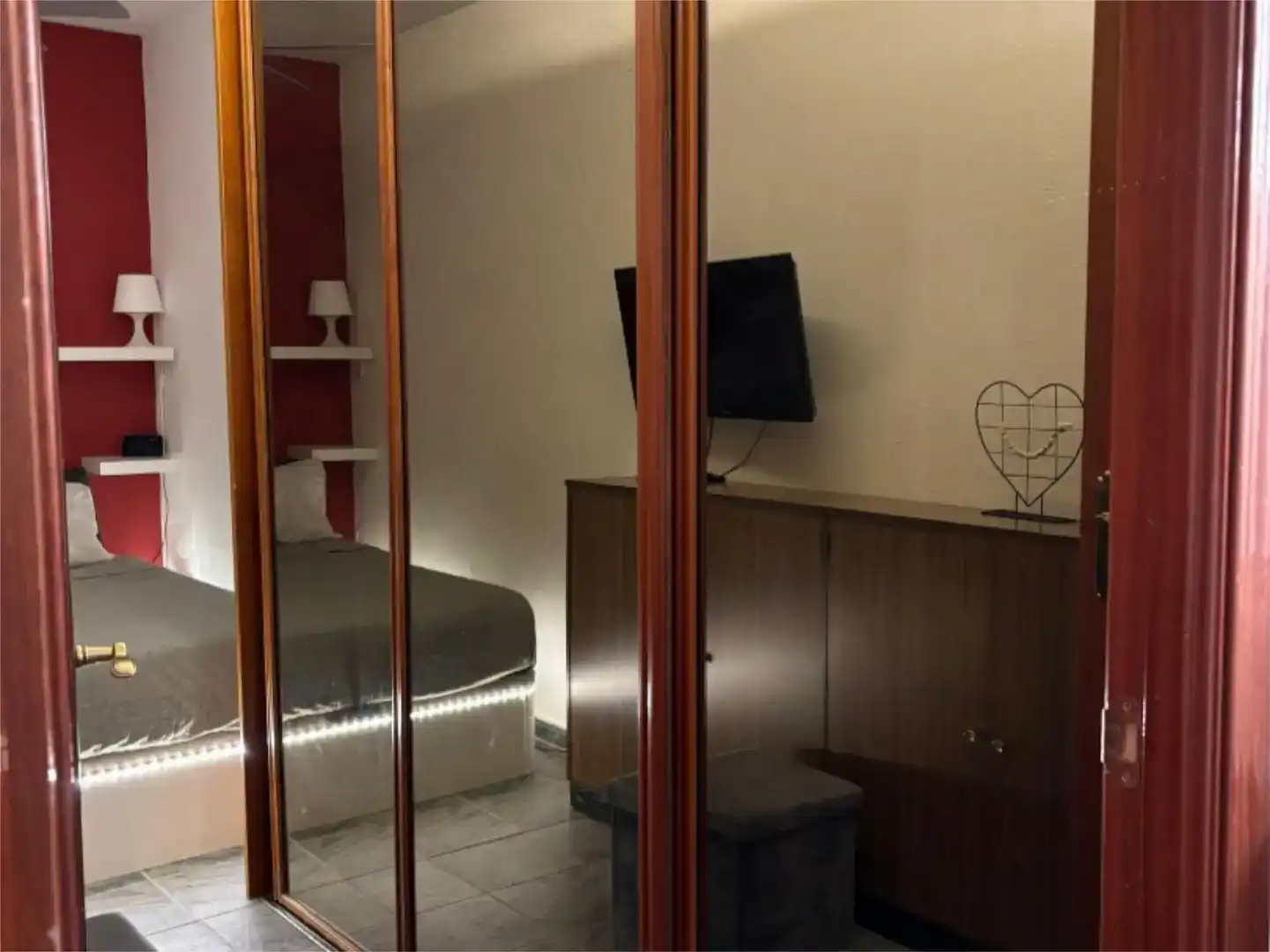 Schlafzimmer von Wohnung zur Miete in Daimiel mit Schwimmbad und Möbliert