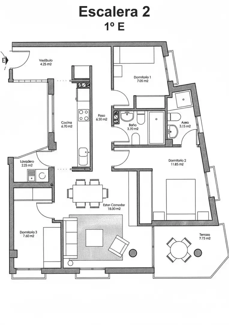 Apartament amb terrassa en venda a Carretera de San Javier, imagen 36