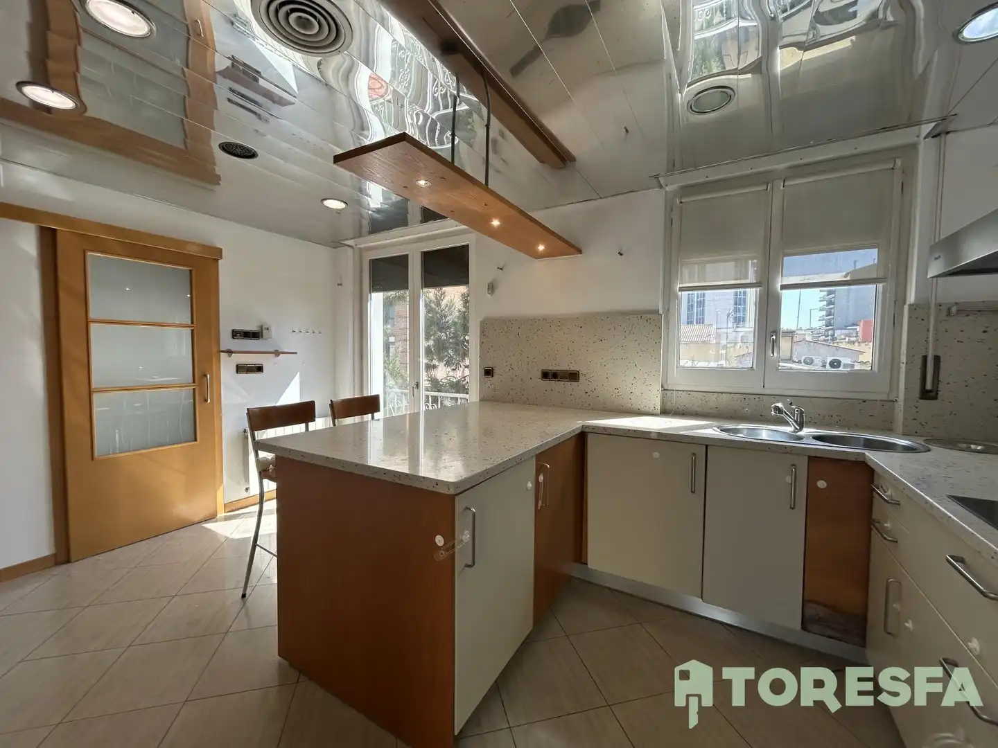 Cocina de Ático en venta en Granollers con Calefacción y Terraza