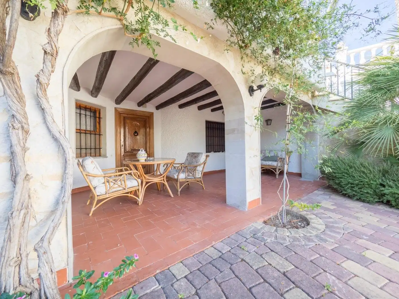 Terrassa de Casa o xalet en venda en Partidas de Alicante