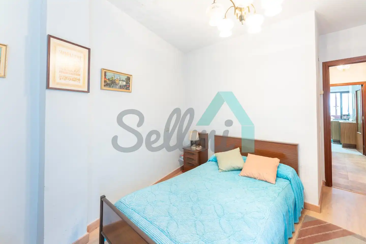 Bedroom of Flat for sale in Belmonte de Miranda  with Heating and Terrace