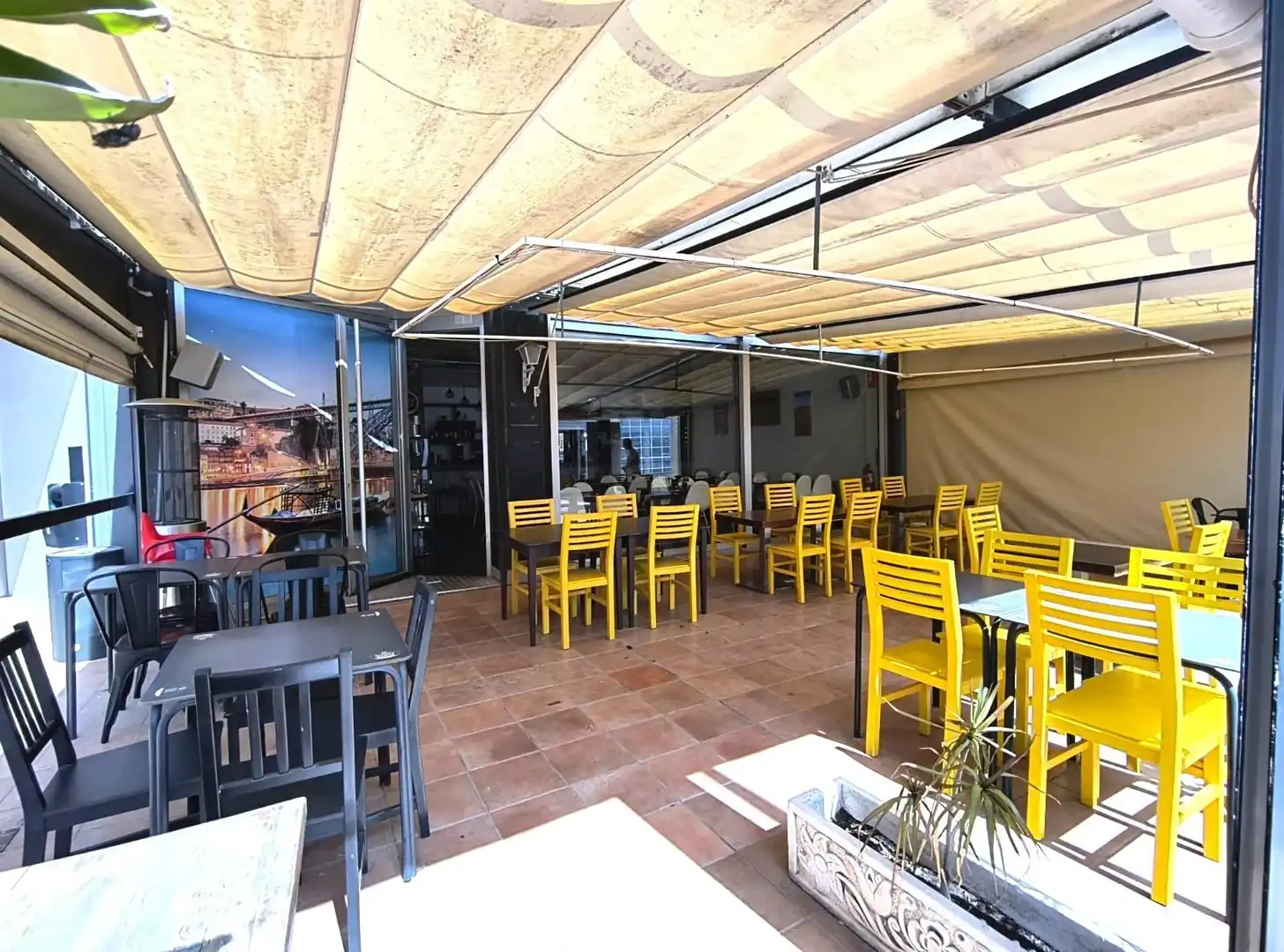 Terraza de Local de alquiler en Santa Pola con Aire acondicionado y Amueblado