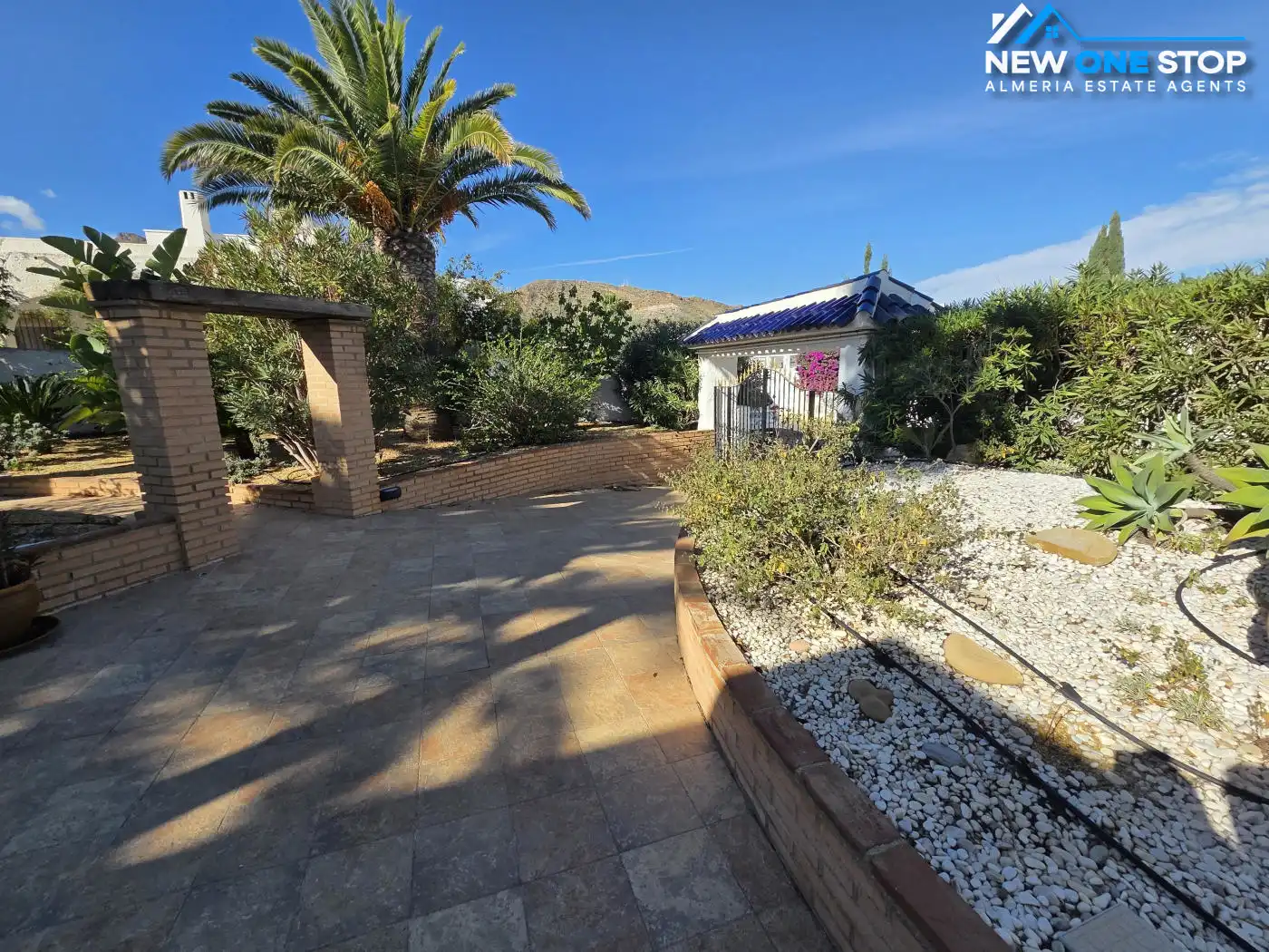 Jardín de Casa o chalet en venta en Mojácar con Aire acondicionado, Calefacción y Jardín privado