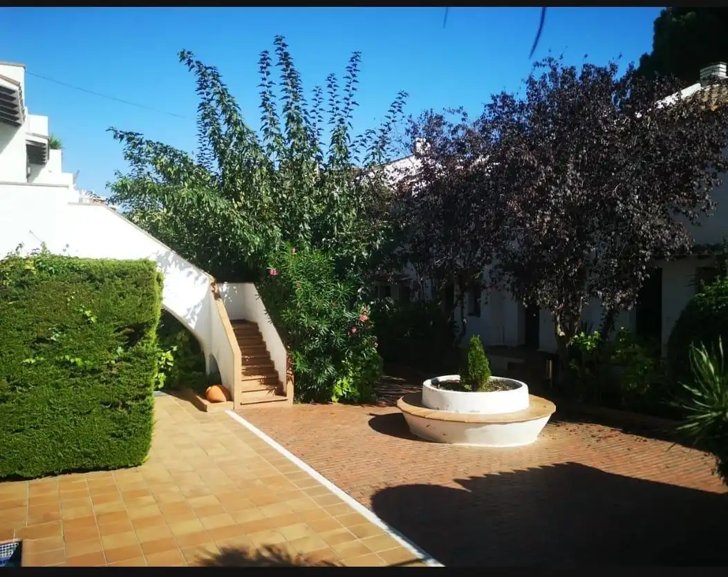 Jardín de Dúplex de alquiler en Calonge i Sant Antoni con Amueblado, Horno y Lavadora