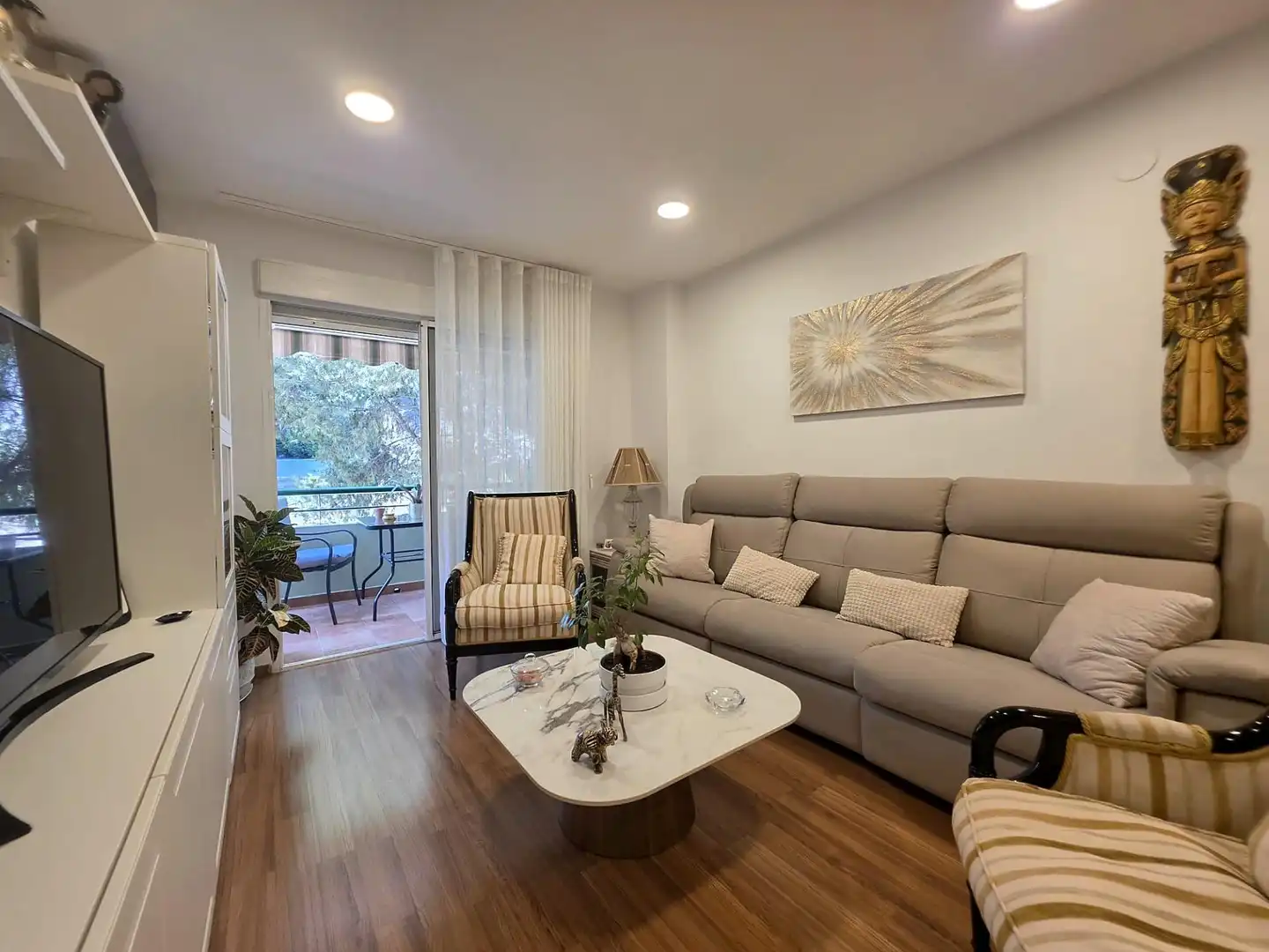 Sala de estar de Piso en venta en El Pinar- Palacio de Congresos