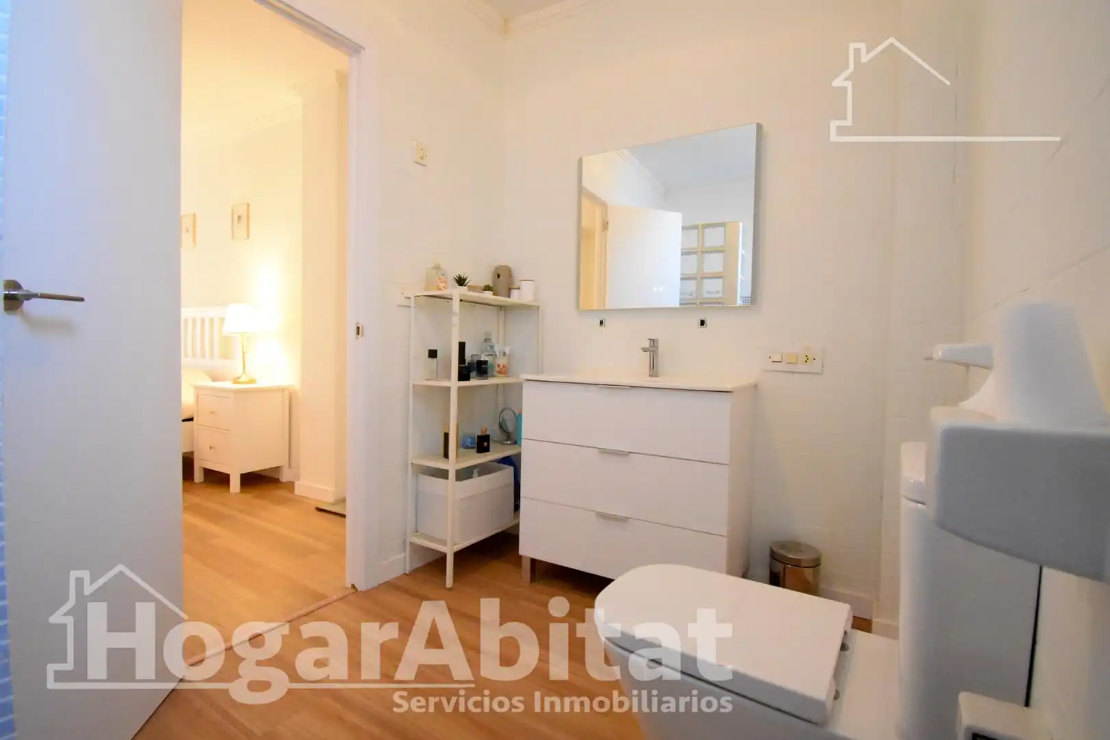 Bedroom of Flat for sale in Beniarbeig  with Air Conditioner, Heating and Parquet flooring