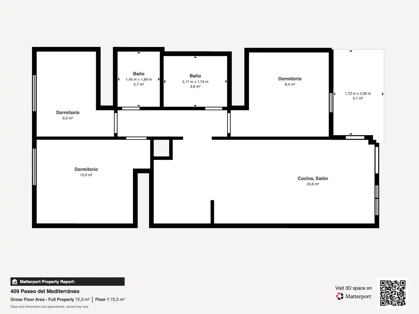 Ático en venta en Mojácar con Aire acondicionado, Calefacción y Jardín privado