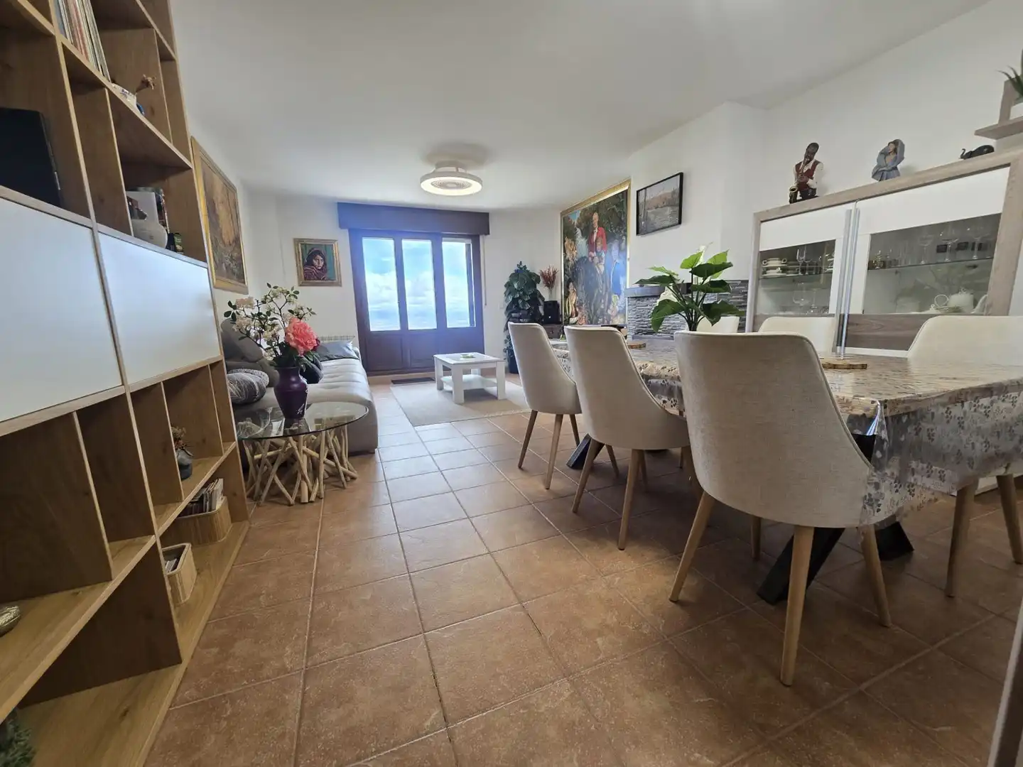 Sala d'estar de Apartament en venda en Sojuela amb Calefacció, Jardí privat i Terrassa