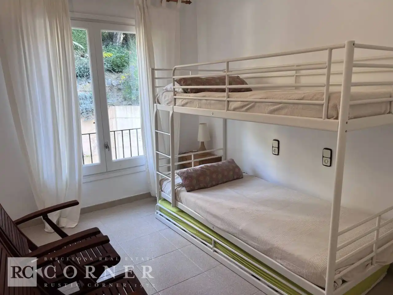 Dormitori de Casa adosada en venda en Palafrugell amb Aire condicionat, Calefacció i Jardí privat