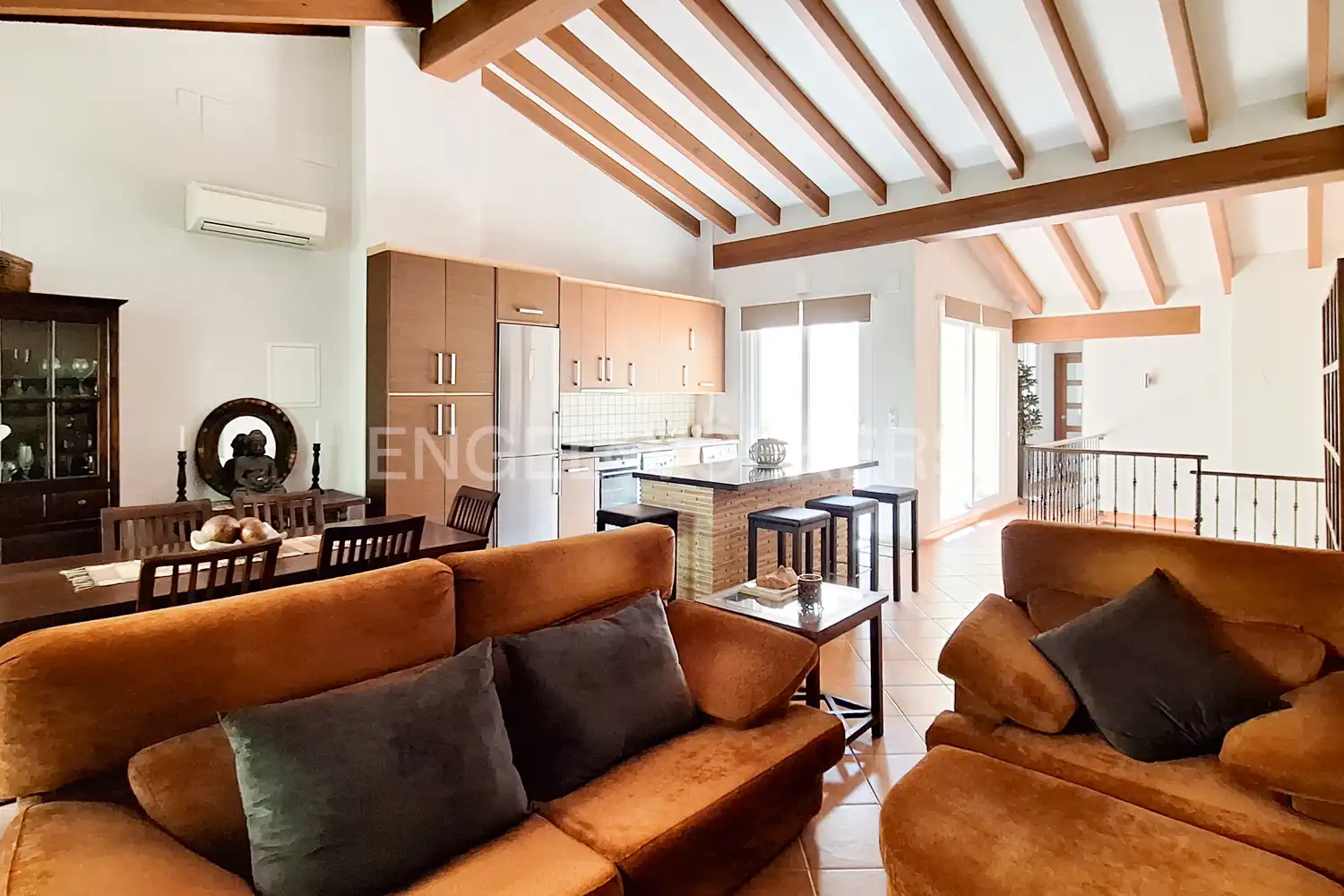 Sala de estar de Casa o chalet en venta en Dénia con Aire acondicionado, Calefacción y Amueblado