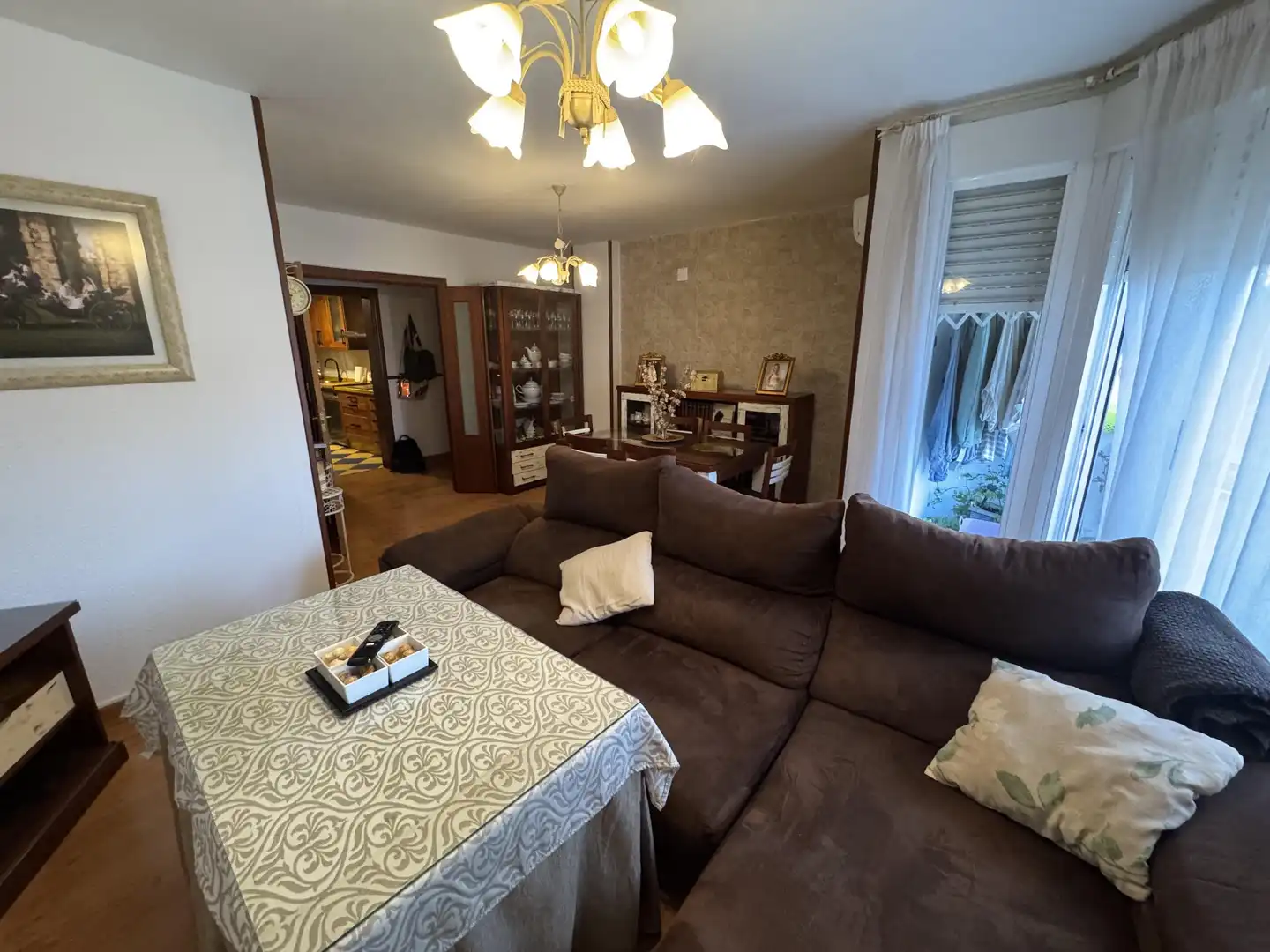 Sala de estar de Piso en venta en Mérida con Calefacción, Trastero y Amueblado
