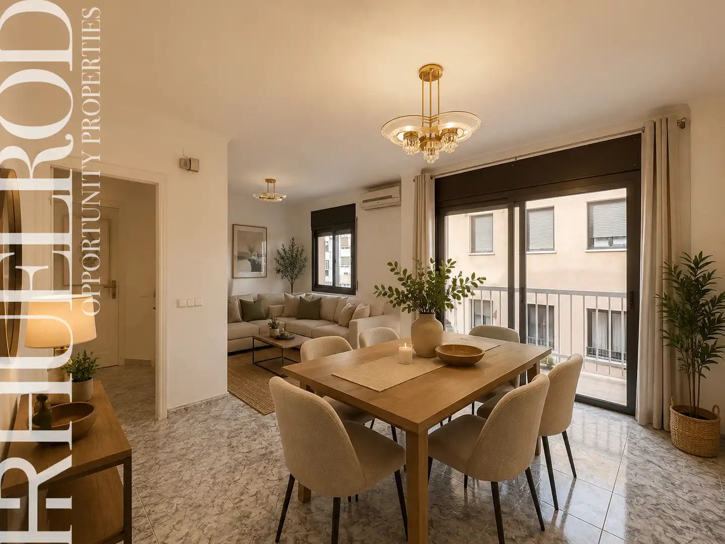 Living room of Flat for sale in Mataró  with Air Conditioner, Heating and Terrace