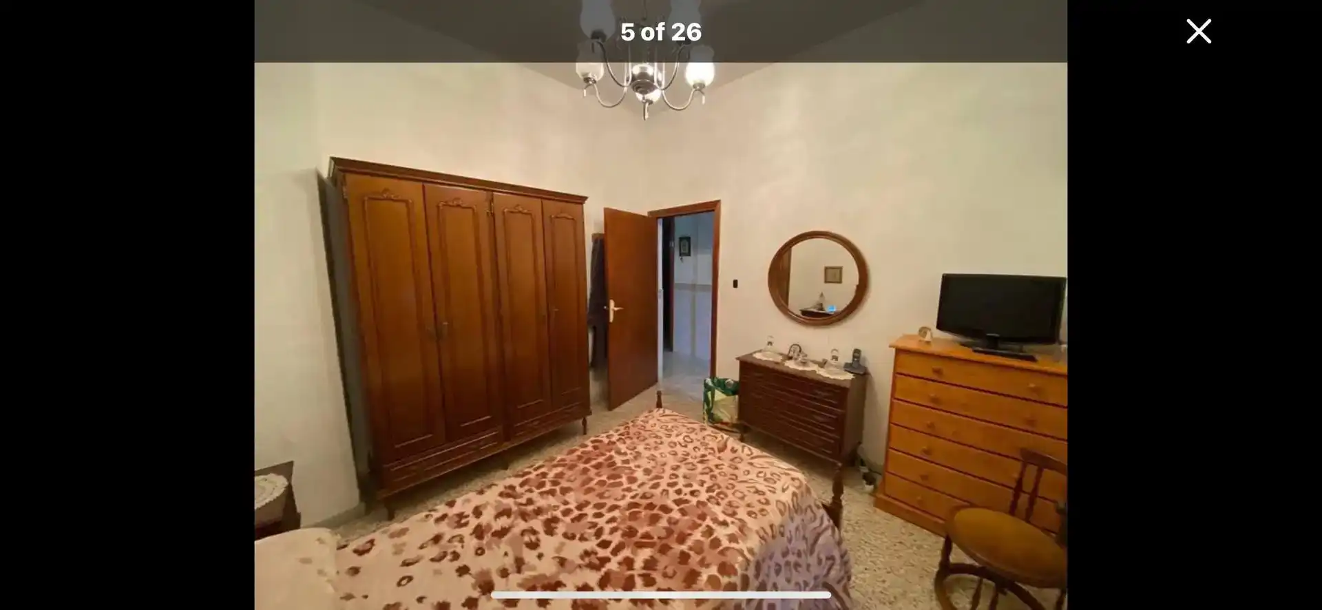 Dormitori de Casa adosada en venda en Huécija amb Jardí privat, Traster i Moblat