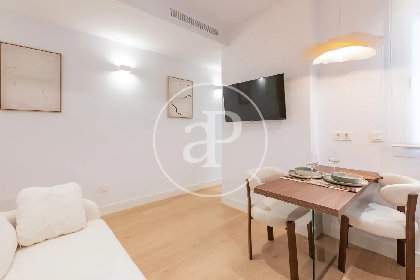 Sala de estar de Piso en venta en Madrid con Aire acondicionado, Calefacción y Amueblado