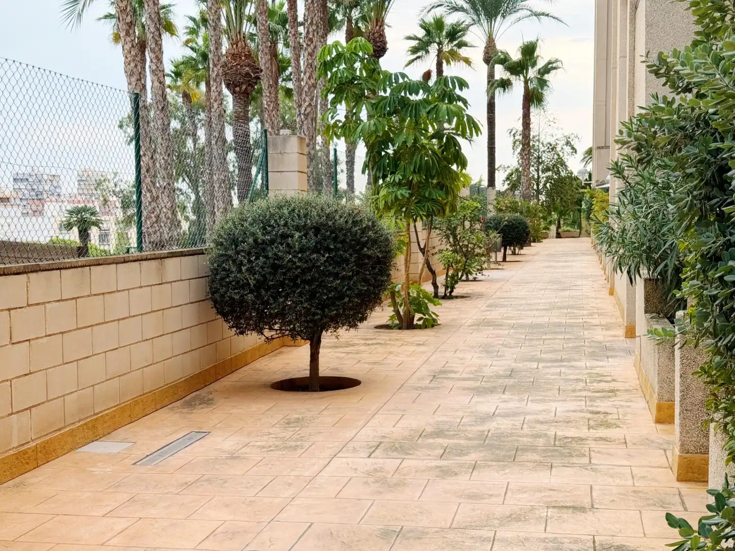 Terrace of Apartments for rent in El Campello  with Air Conditioner, Private garden and Terrace