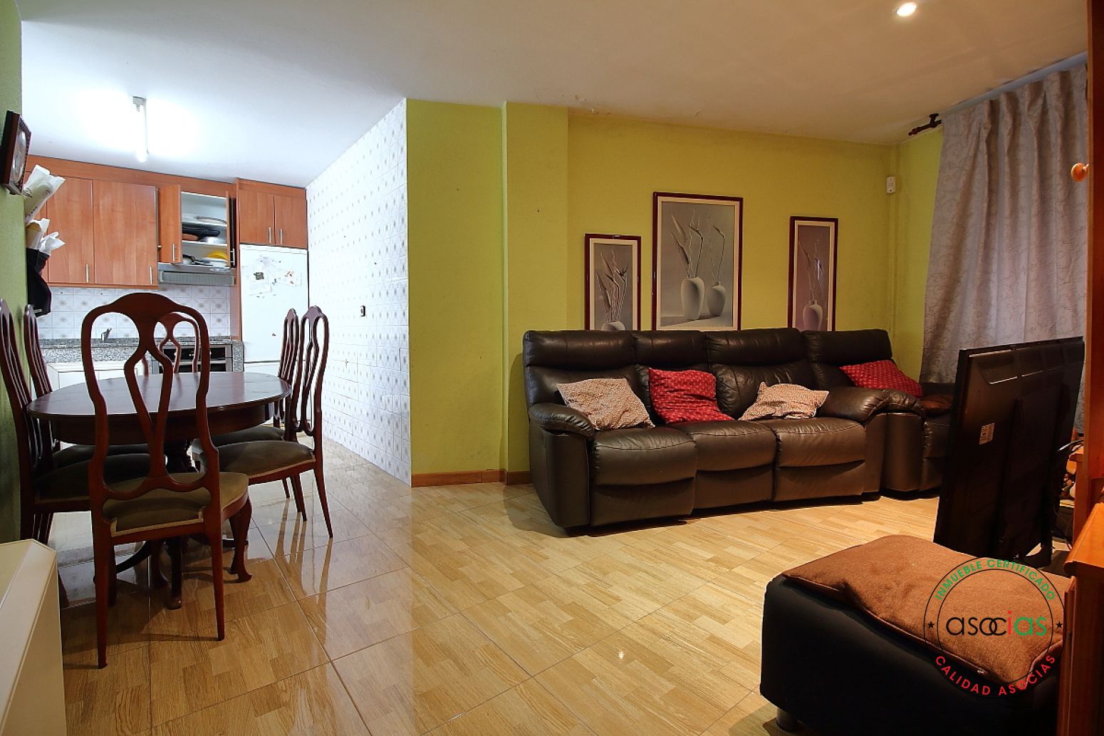 Living room of Flat for sale in Gijón   with Heating