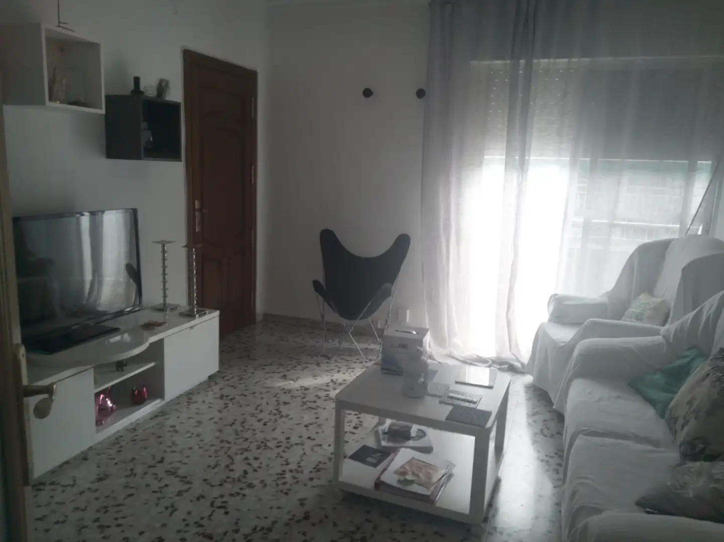 Living room of Flat for sale in Murcia  with Air Conditioner, Terrace and Oven