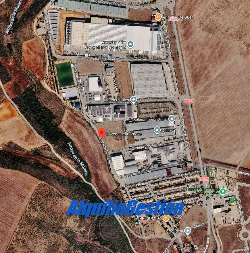 Exterior view of Industrial buildings for sale in Quer, Guadalajara