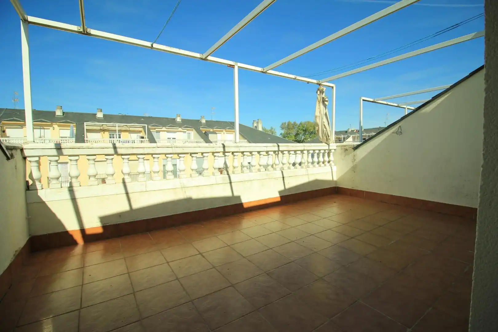 Terraza de Ático de alquiler en Badajoz con Aire acondicionado, Calefacción y Trastero