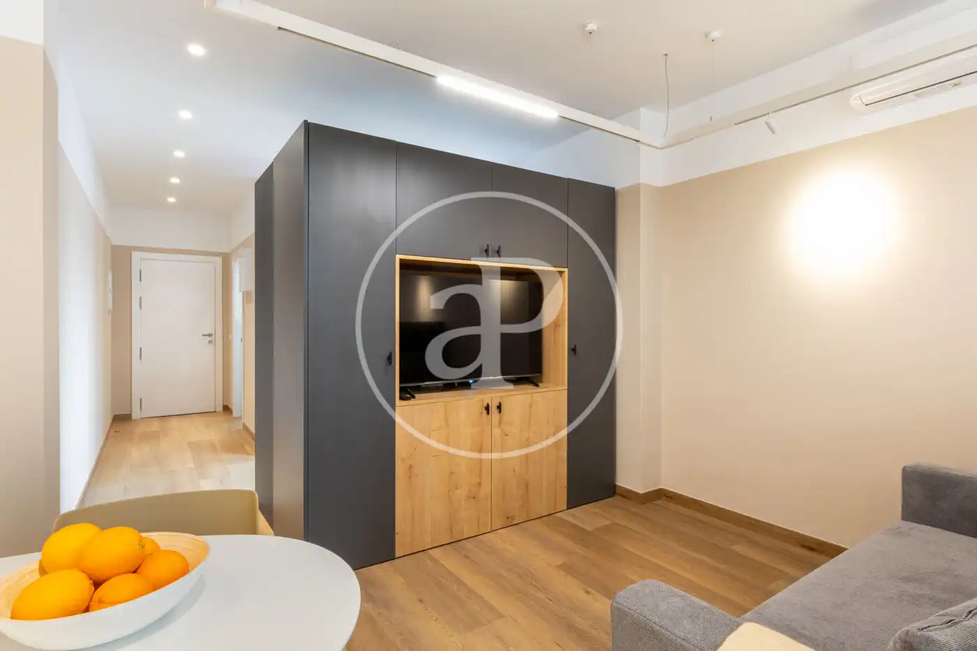 Sala de estar de Piso de alquiler en Valencia con Aire acondicionado, Calefacción y Amueblado