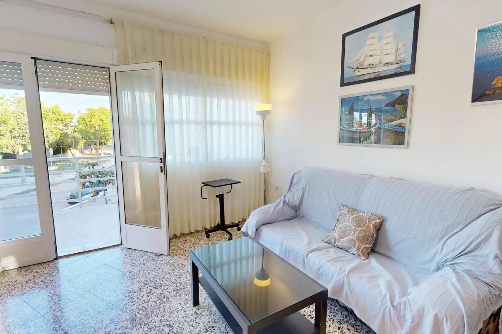 Sala d'estar de Casa adosada en venda en Cartagena amb Jardí privat, Terrassa i Traster