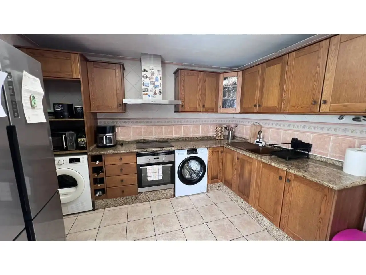 Kitchen of Detached homes for sale in Almazora / Almassora  with Air Conditioner, Terrace and Swimming Pool