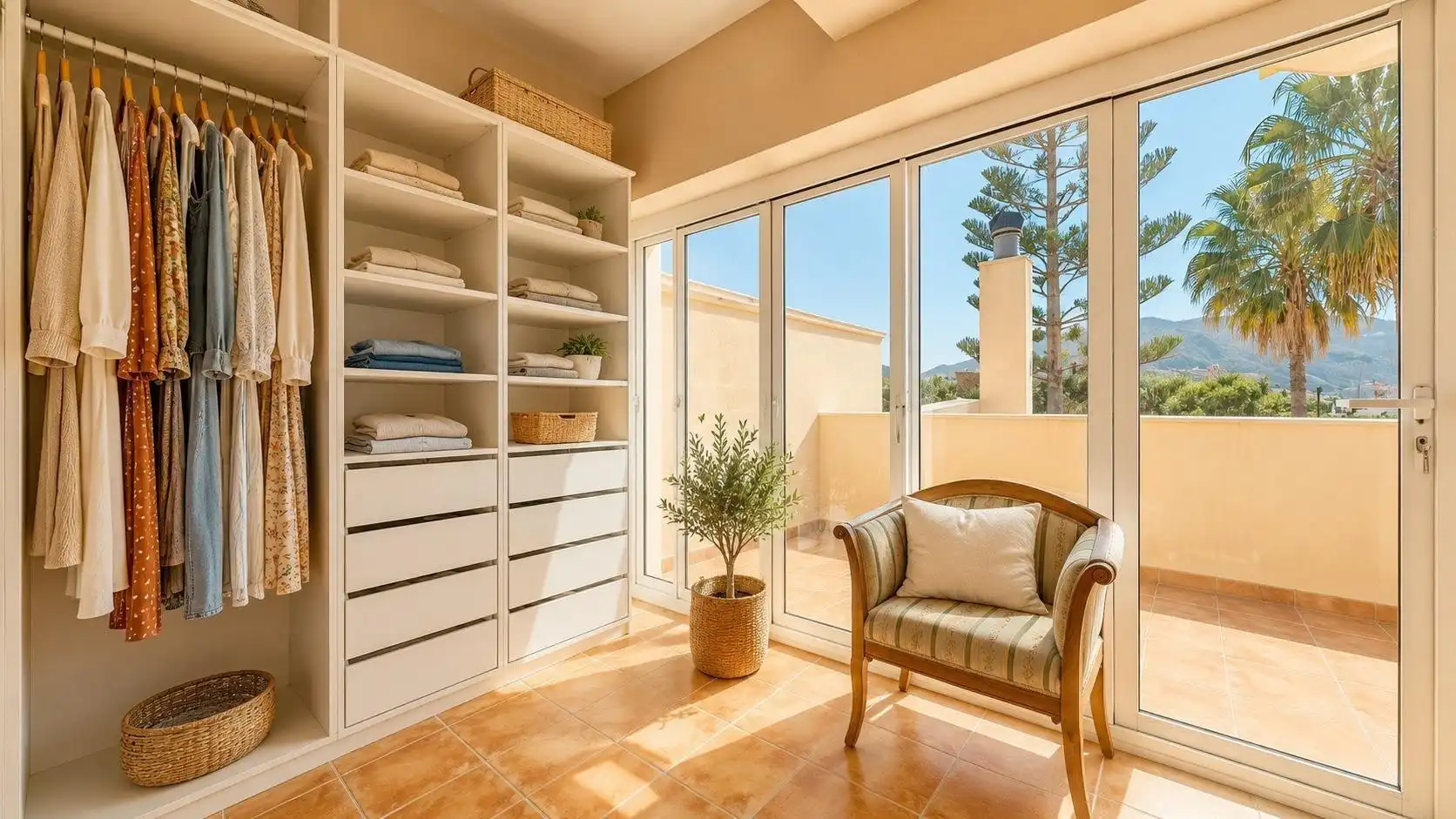 Habitación de Casa o chalet en venta en Vícar con Aire acondicionado, Calefacción y Jardín privado