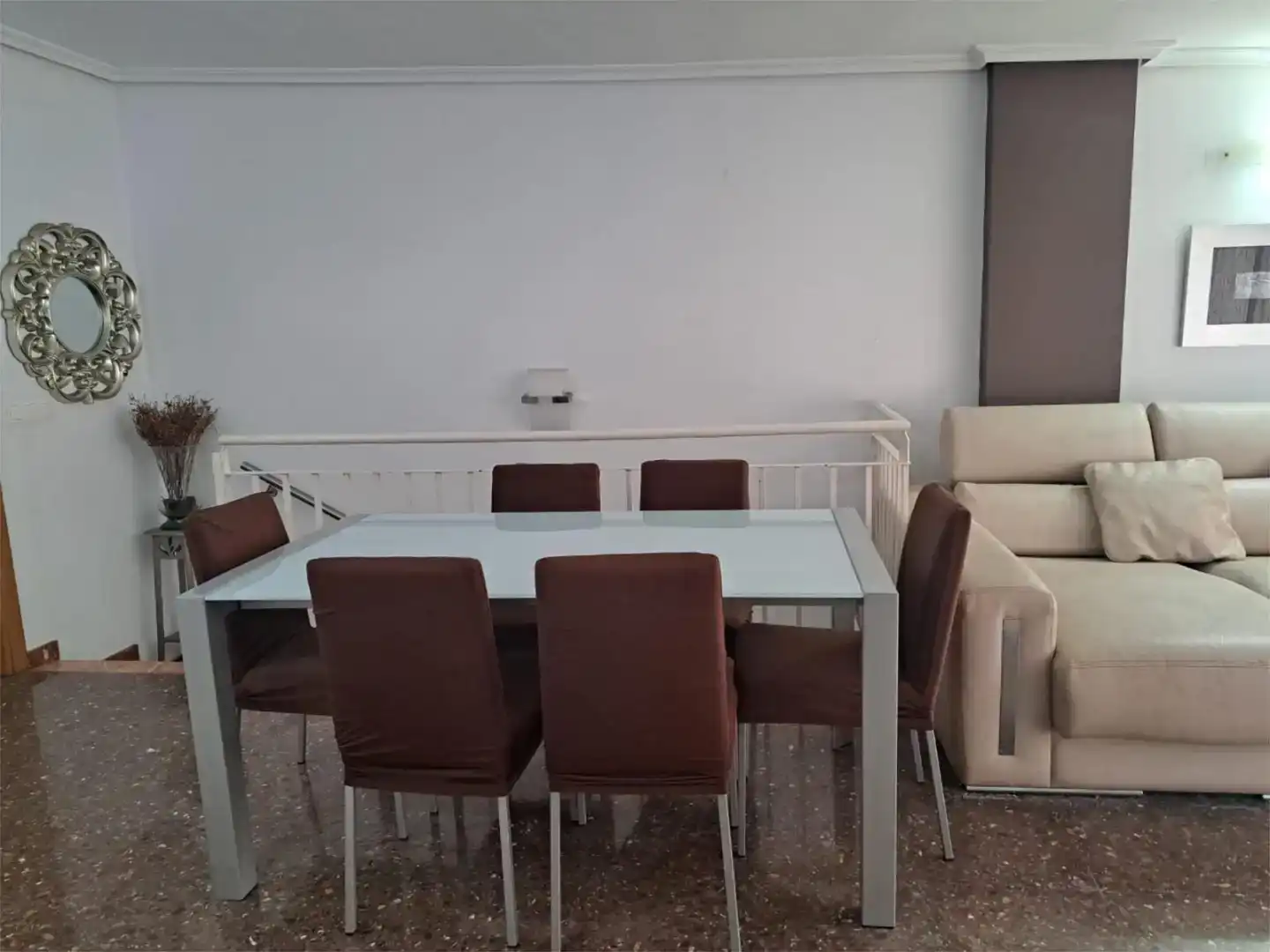 Dining room of Attic for sale in Aldaia  with Air Conditioner and Balcony